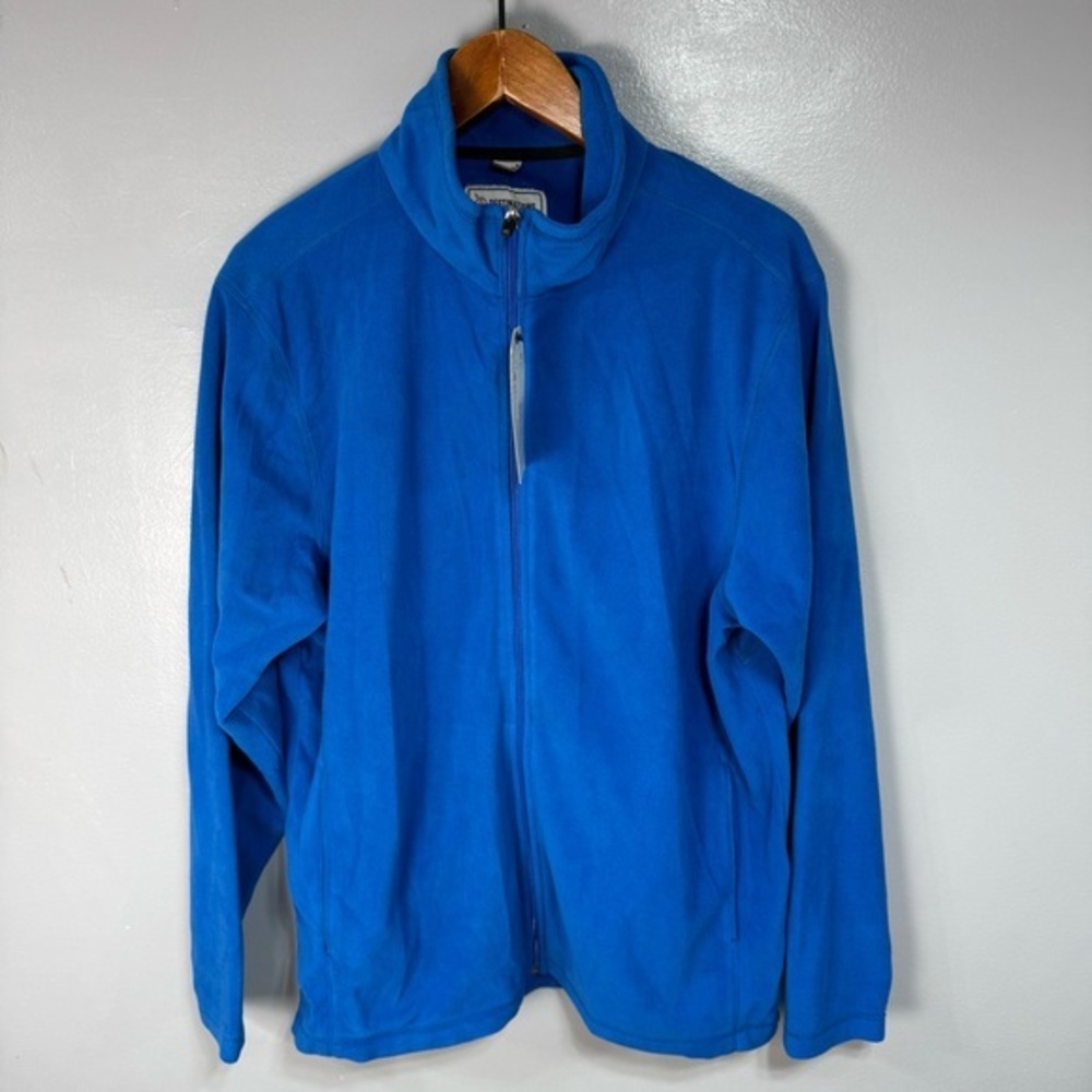 Destinations Men’s Fleece Jacket Zip sz M NEW # E688